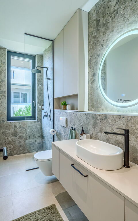 Villa Allina: Badrum