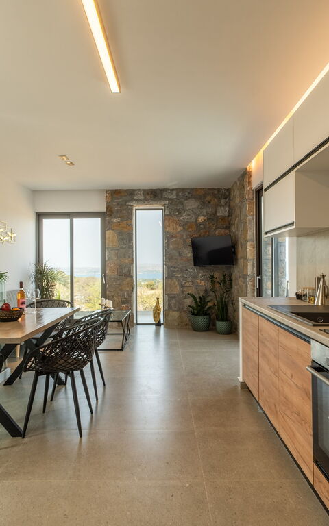 Venetian Villa: Kök, Lunchrum