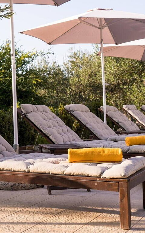 Villa Aetheria: Balkong / terrass / uteplats, Exteriör, Utomhus