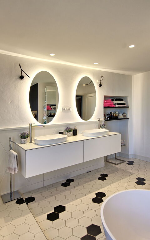 Villa Marusca: Badrum