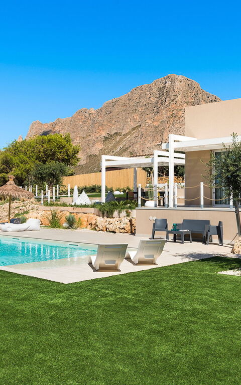 Villa Castalia: Exteriör, slå samman, Trädgård, Utomhus, Visningar