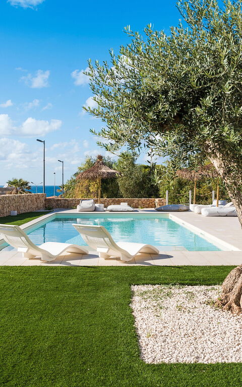 Villa Castalia: Exteriör, slå samman, Trädgård, Utomhus, Visningar