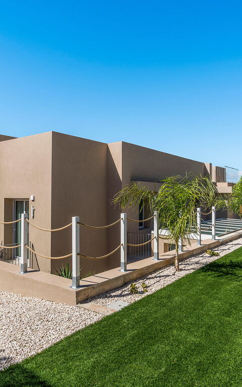 Villa Castalia: Trädgård