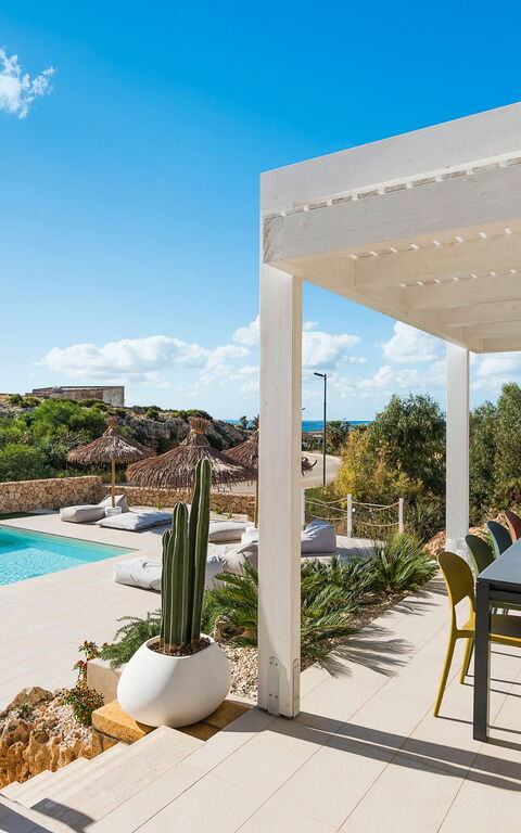 Villa Castalia: Balkong / terrass / uteplats, Exteriör, slå samman, Utomhus