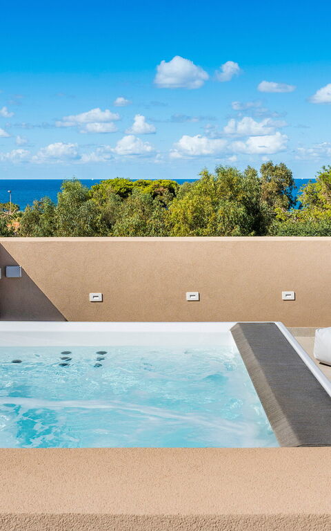 Villa Castalia: badkar, Exteriör, Utomhus, Visningar