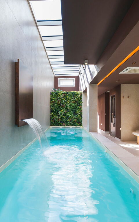 Villa Castalia: badkar, slå samman, Välfärd