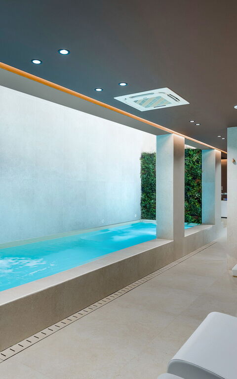 Villa Castalia: badkar, slå samman, Välfärd