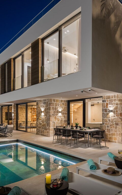 Villa Olive Vista 2: Balkong / terrass / uteplats, Exteriör, slå samman, Utomhus