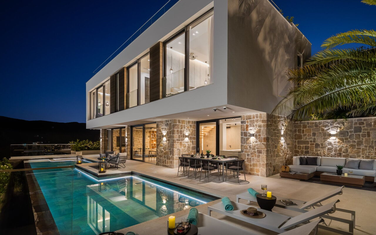 Villa Olive Vista 2: Balkong / terrass / uteplats, Exteriör, slå samman, Utomhus