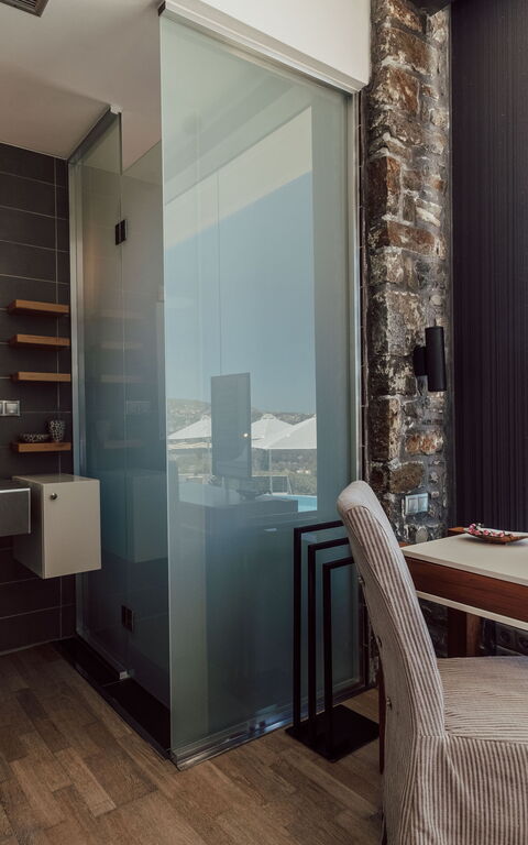 Villa Kera Panorama: Badrum, sovrum