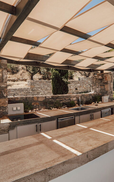 Villa Kera Panorama: Balkong / terrass / uteplats, Exteriör, Utomhus