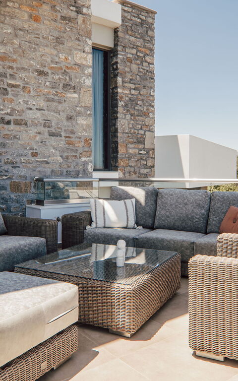 Villa Kera Panorama: Balkong / terrass / uteplats, Exteriör, Utomhus