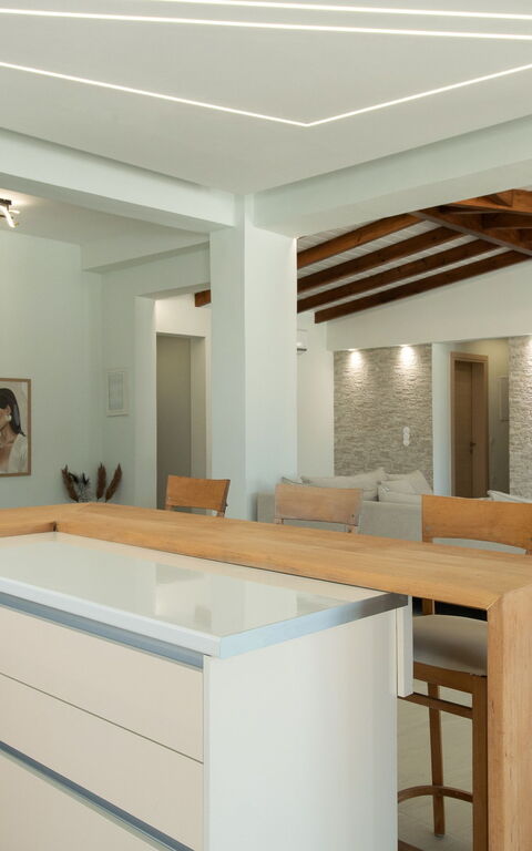 Villa Aurora Blue: Kök