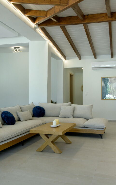 Villa Aurora Blue: Vardagsrum