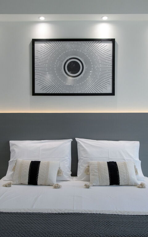 Villa Aurora Blue: sovrum