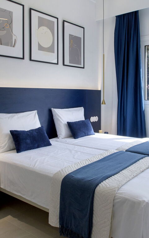 Villa Aurora Blue: sovrum