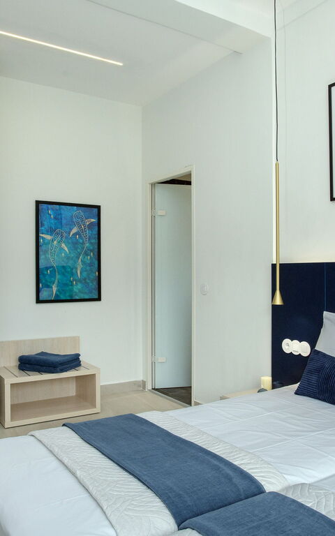 Villa Aurora Blue: sovrum