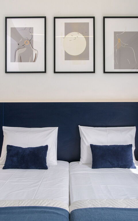 Villa Aurora Blue: sovrum