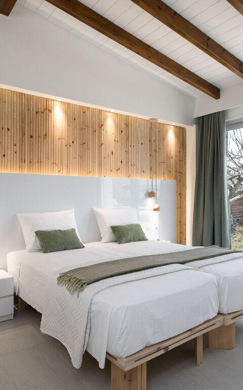 Villa Aurora Blue: sovrum