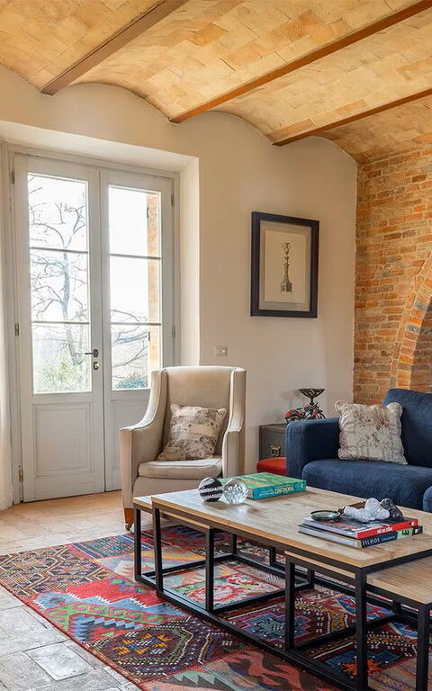 Casale Delle Mele: Vardagsrum