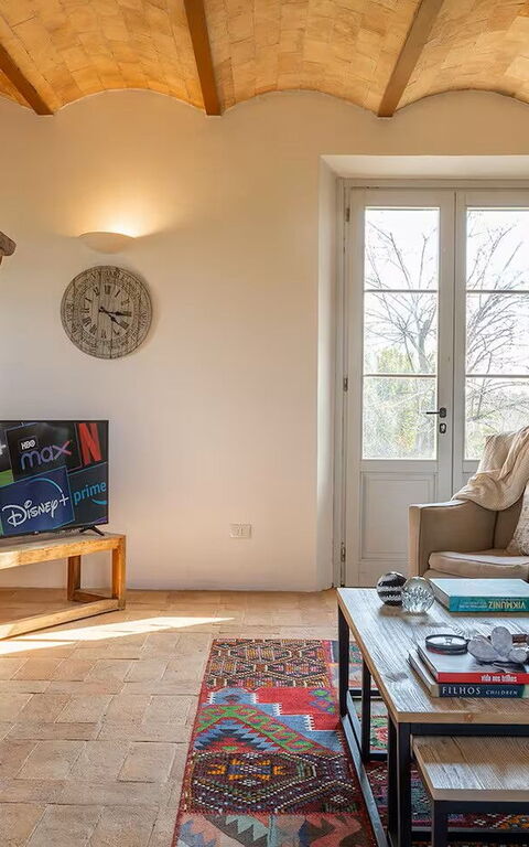 Casale Delle Mele: Vardagsrum