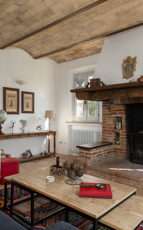 Casale Delle Mele: Vardagsrum