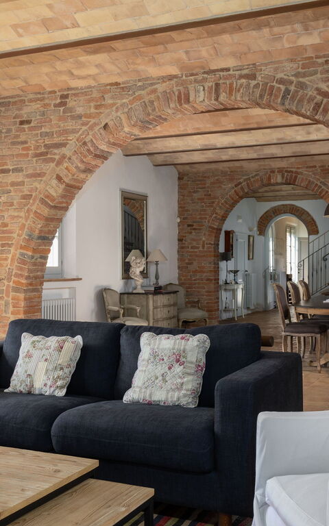 Casale Delle Mele: Vardagsrum