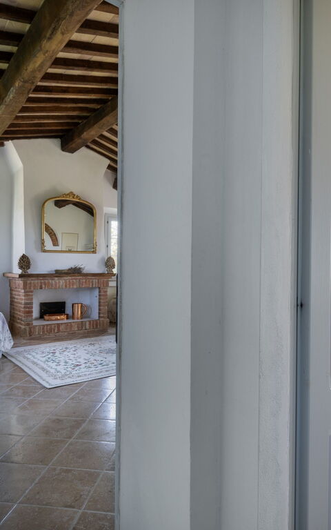 Casale Delle Mele: Badrum, sovrum