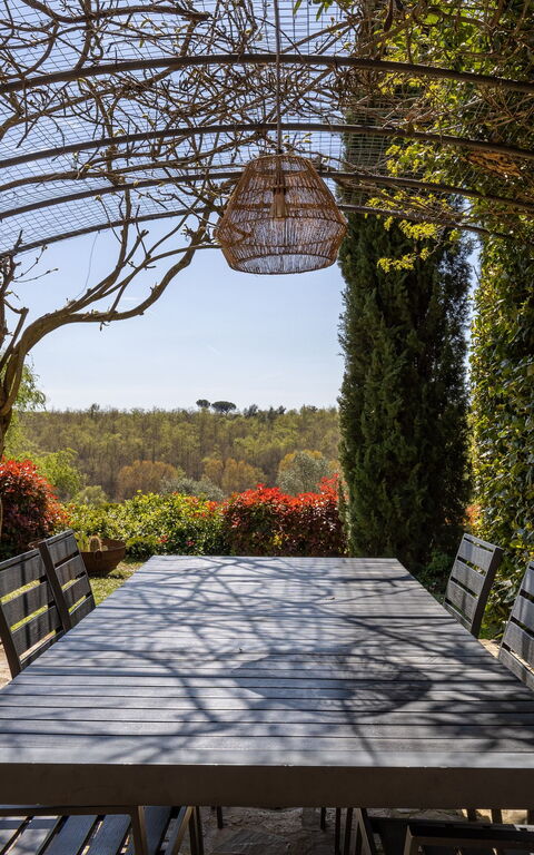 Casale Delle Mele: Balkong / terrass / uteplats, Trädgård