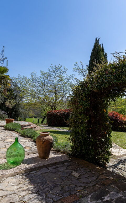 Casale Delle Mele: Trädgård