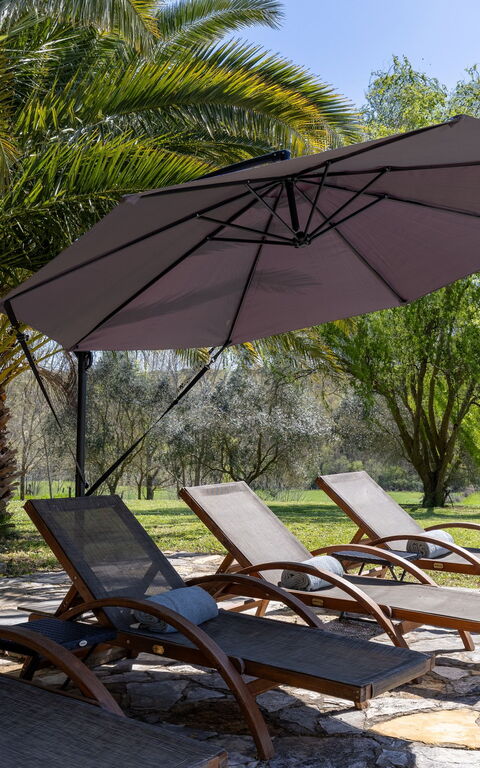 Casale Delle Mele: Trädgård