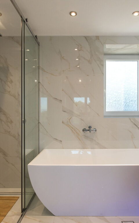 Villa Sunset: Badrum