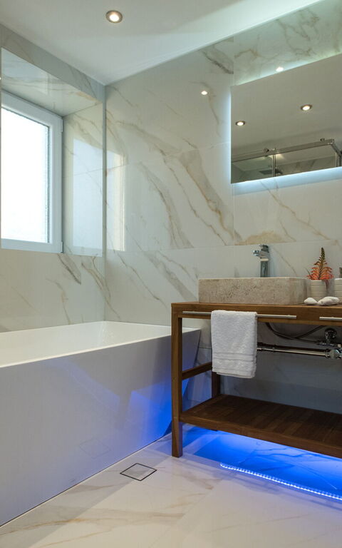 Villa Sunset: Badrum