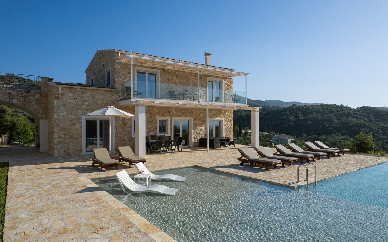 Villa Sunset: Exteriör, slå samman, Utomhus