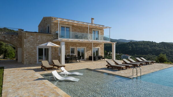 Villa Sunset: Exteriör, slå samman, Utomhus