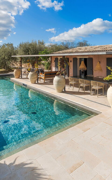 Villa Zigulì: Exteriör, slå samman, Utomhus