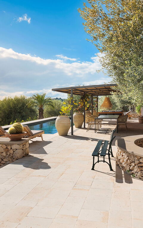 Villa Zigulì: Exteriör, slå samman, Utomhus, Visningar