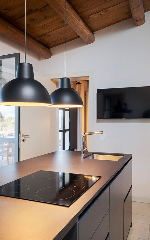 Villa Zigulì: Kök, Lunchrum