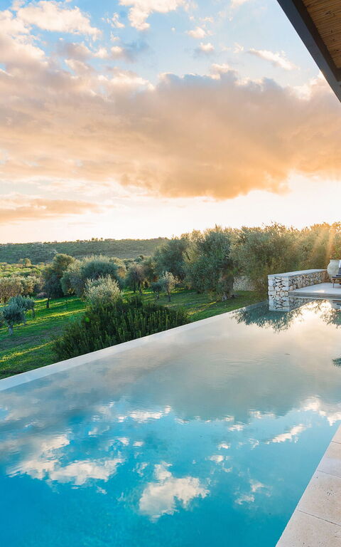 Villa Zigulotto: Exteriör, slå samman, Utomhus, Visningar