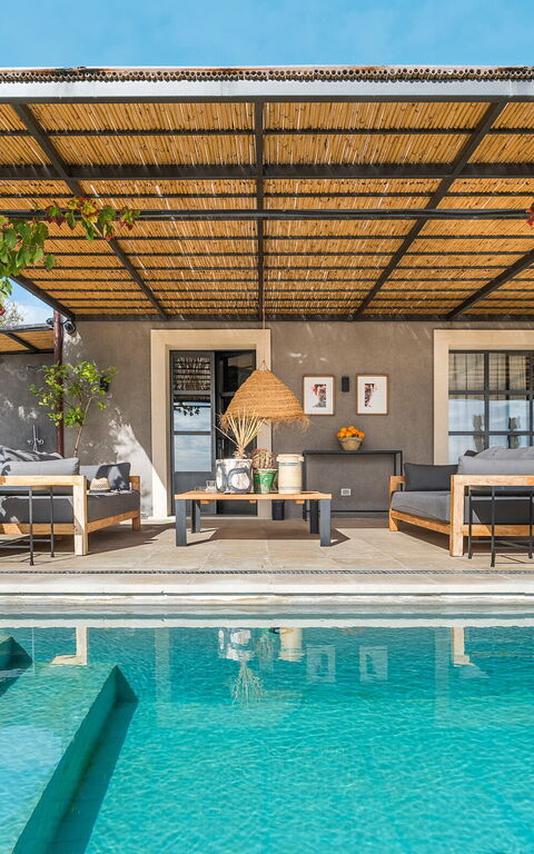 Villa Zigulotto: Exteriör, slå samman, Utomhus