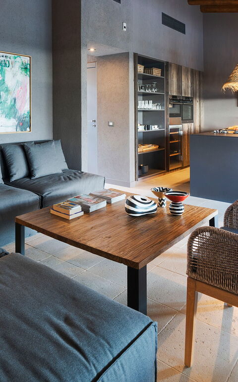 Villa Zigulotto: Vardagsrum