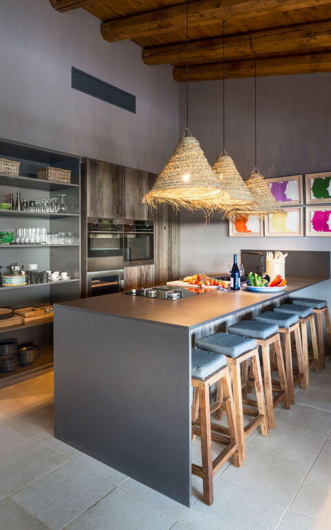 Villa Zigulotto: Kök