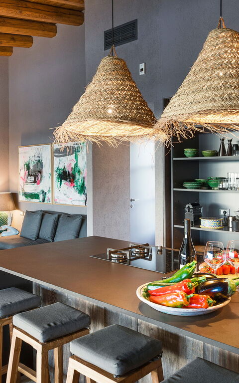 Villa Zigulotto: Kök