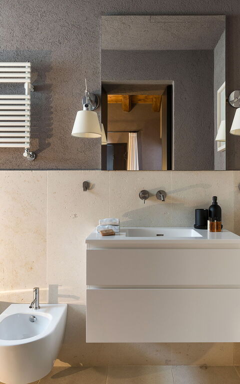 Villa Zigulotto: Badrum