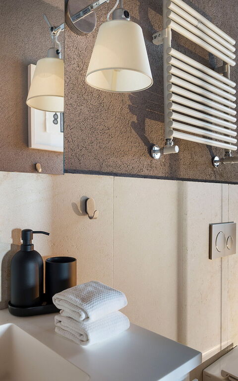 Villa Zigulotto: Badrum