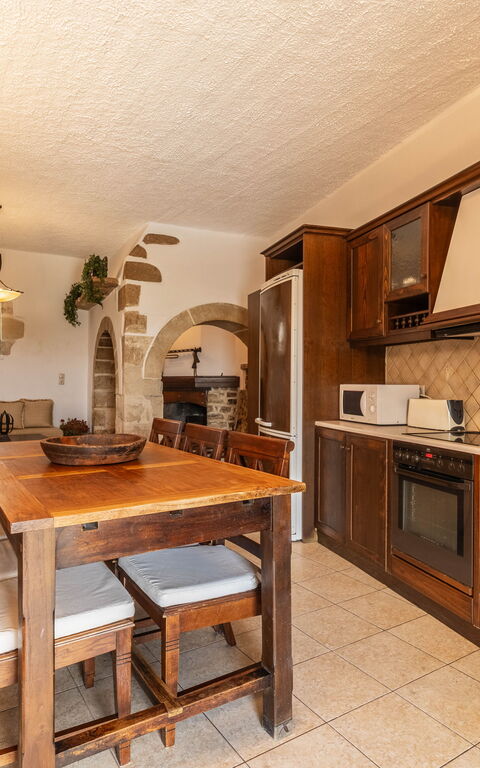 Villa Faye: Kök, Lunchrum