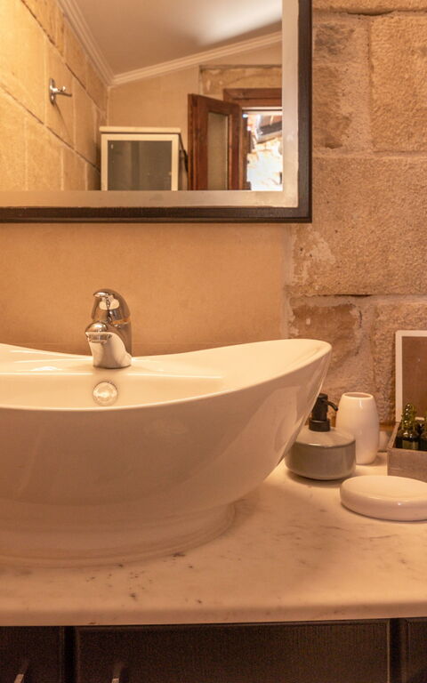 Villa Dimmare: Badrum