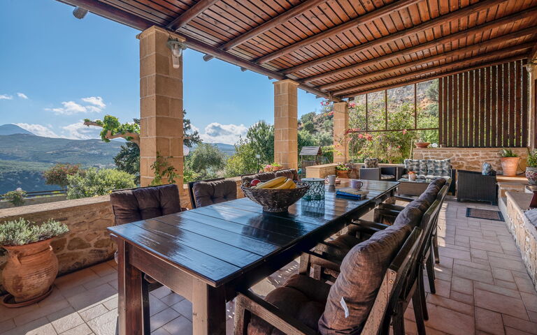 Villa Dimmare: Balkong / terrass / uteplats, Exteriör, Utomhus, Visningar