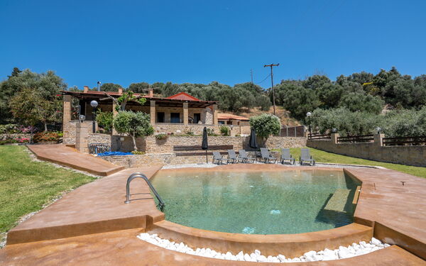 Villa Dimmare: Exteriör, slå samman, Trädgård, Utomhus