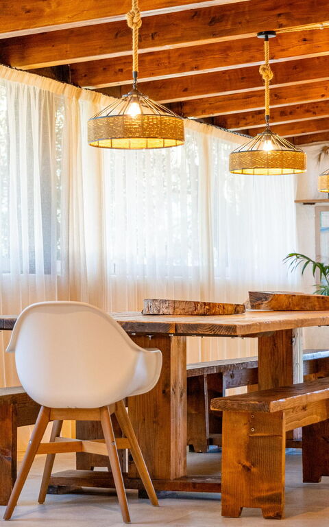 Villa Sole Tra i Ginepri: Lunchrum, Vardagsrum